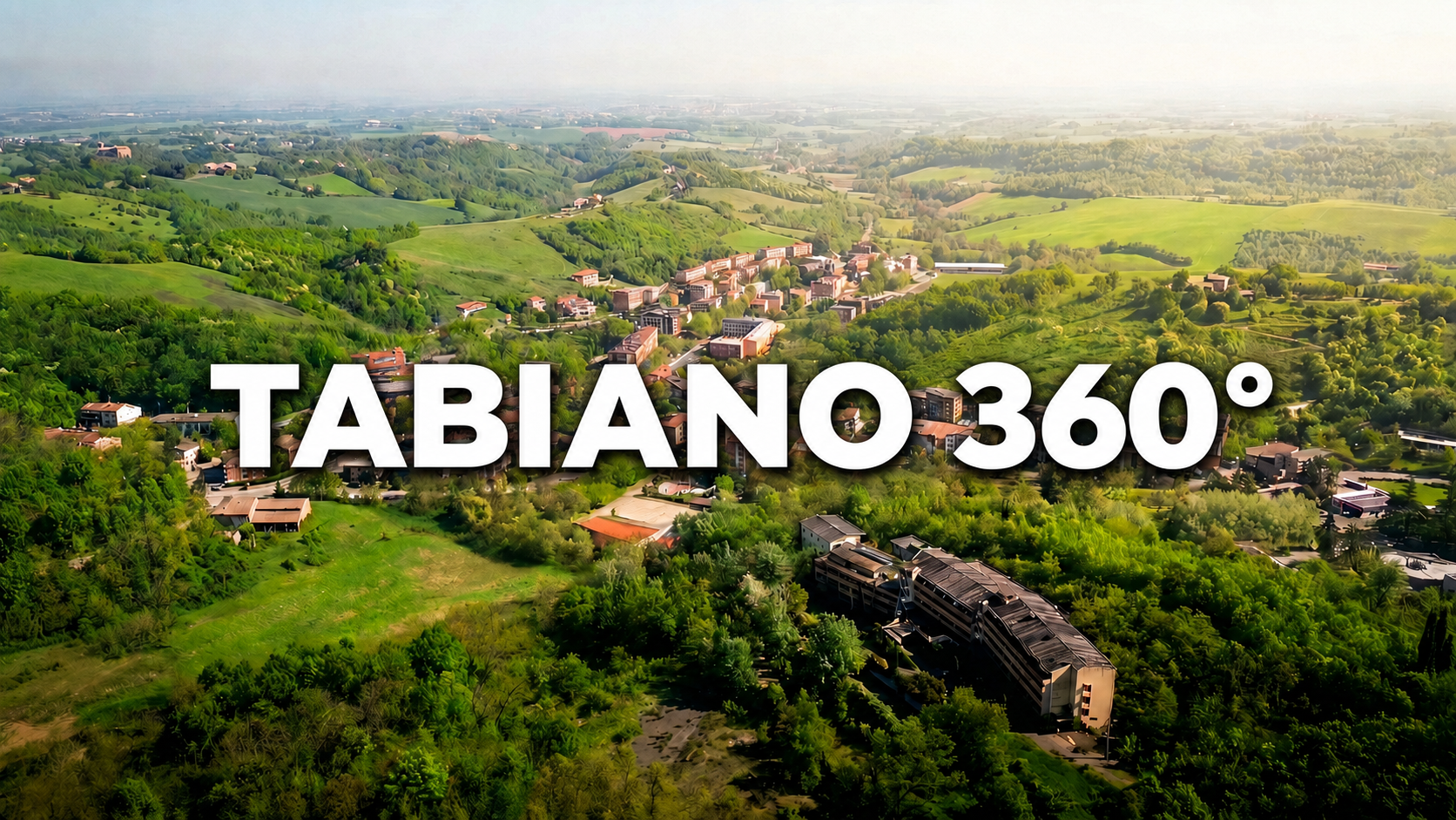 Panorama a 360° sulle colline di Tabiano