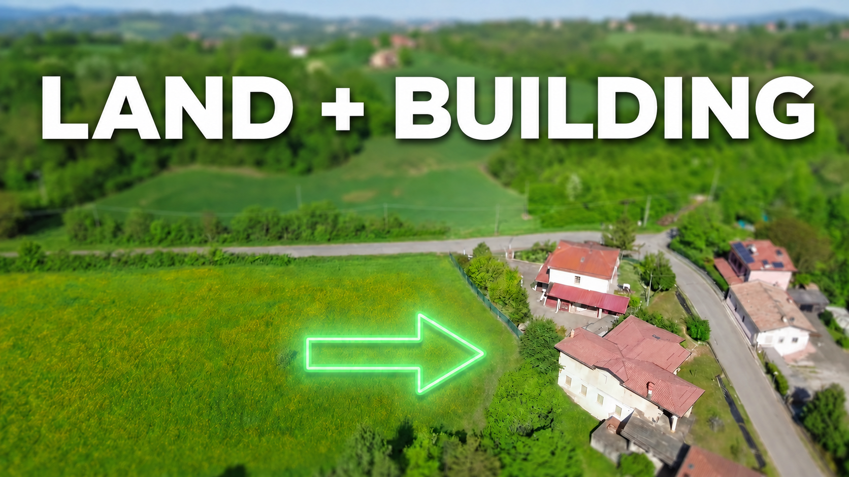 Terreno edificabile e palazzina insieme